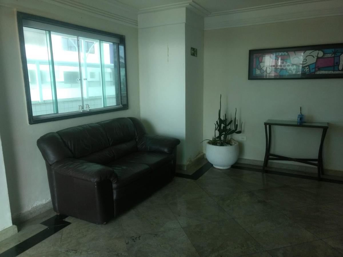 Belo apartamento com vistas para o mar - Pé na areia - Churrasqueira na varanda Praia Grande  Extérieur photo