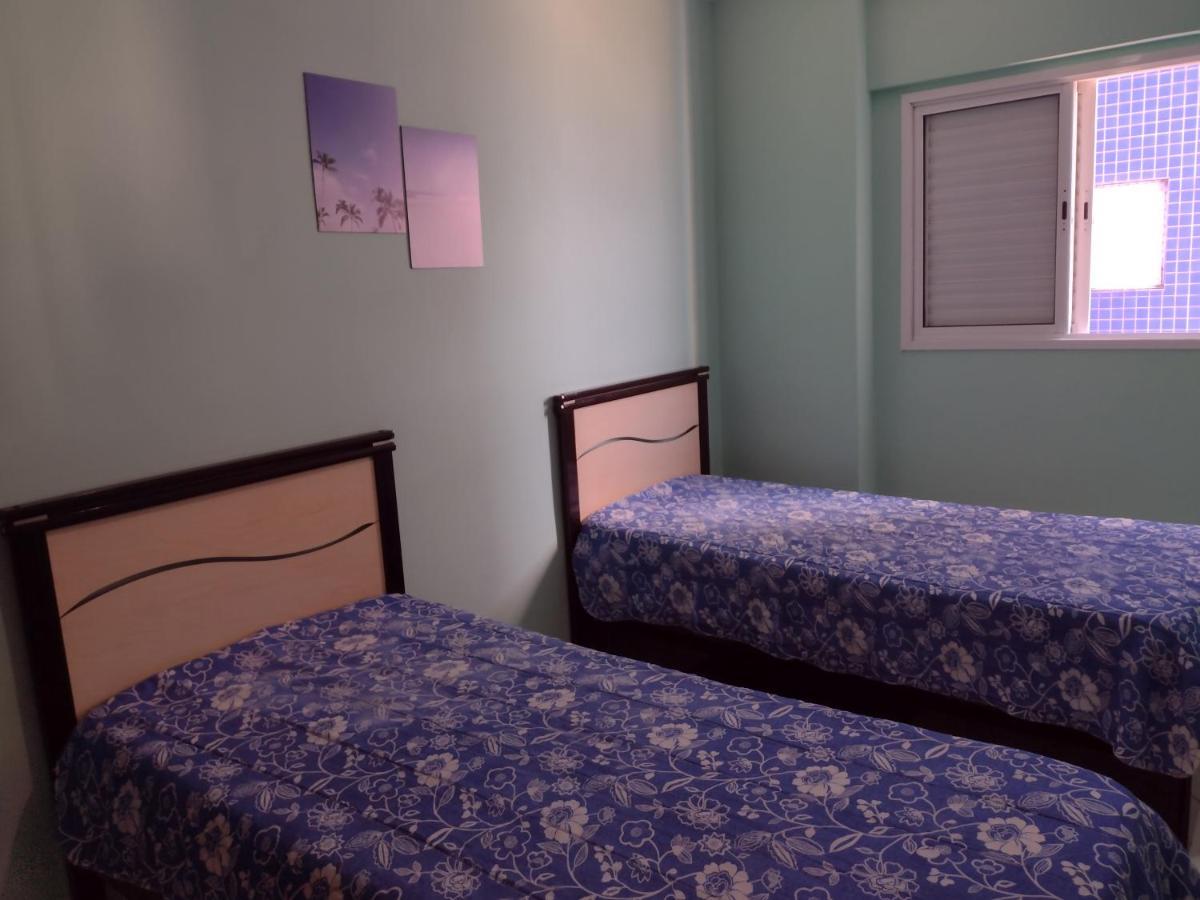 Belo apartamento com vistas para o mar - Pé na areia - Churrasqueira na varanda Praia Grande  Extérieur photo